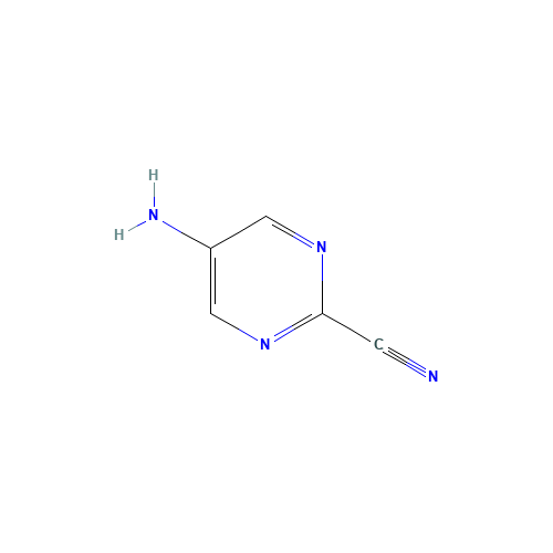 56621-93-3 2-Pyrimidinecarbonitrile,5-amino-(9CI) chemical structure
