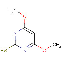 57235-35-5 2-Mercapto-4,6-dimethoxypyrimidine chemical structure