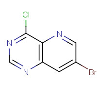 573675-31-7 7-bromo-4-chloropyrido[3,2-d]pyrimidine chemical structure