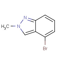 590417-93-9 4-BROMO-2-METHYL-2H-INDAZOLE chemical structure