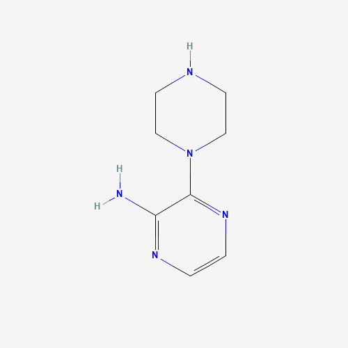 59215-43-9 2-AMINO-3-PIPERAZIN-1-YLPYRAZINE chemical structure