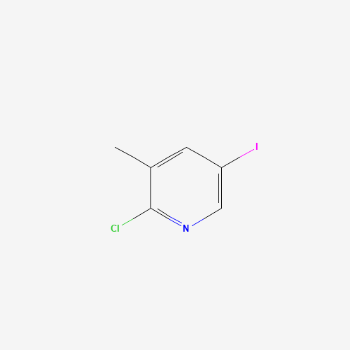 59782-89-7 2-CHLORO-5-IODO-3-METHYLPYRIDINE chemical structure