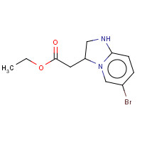603311-76-8 ethyl 2-(6-bromoH-imidazo[1,2-a]pyridin-3-yl)acetate chemical structure