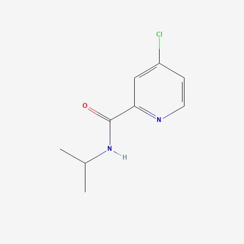 604813-08-3 4-CHLORO-N-ISOPROPYL-PYRIDINE-2-CARBOXAMIDE chemical structure