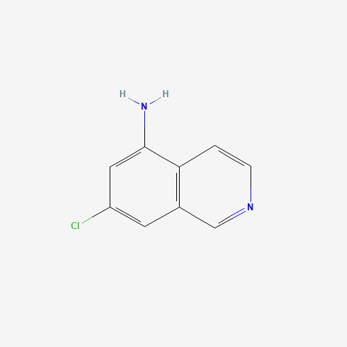 608515-70-4 5-Isoquinolinamine,7-chloro-(9CI) chemical structure