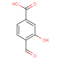 619-12-5 4-FORMYL-3-HYDROXYBENZOIC ACID chemical structure