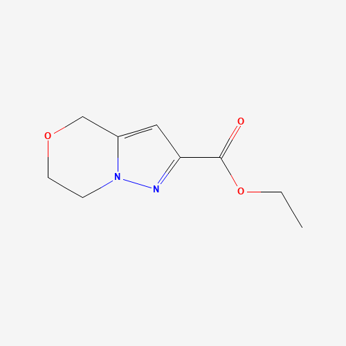 623565-57-1 4H-Pyrazolo[5,1-c][1,4]oxazine-2-carboxylic acid,6,7-dihydro-,ethyl ester chemical structure