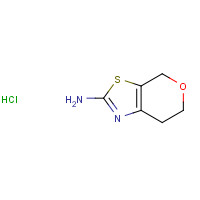 623931-31-7 6,7-DIHYDRO-4H-PYRANO[4,3-D]THIAZOL-2-YLAMINE HYDROCHLORIDE chemical structure