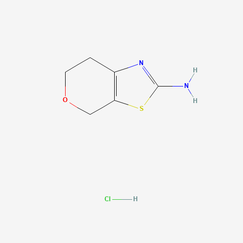 623931-31-7 6,7-DIHYDRO-4H-PYRANO[4,3-D]THIAZOL-2-YLAMINE HYDROCHLORIDE chemical structure