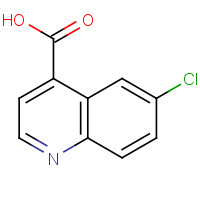 62482-29-5 6-CHLORO-QUINOLINE-4-CARBOXYLIC ACID chemical structure