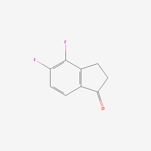 628732-11-6 4,5-Difluoroindan-1-one chemical structure