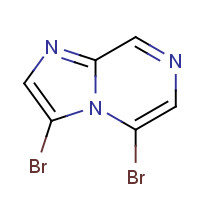 63744-21-8 3,5-Dibromo-imidazo[1,2-a]pyrazine chemical structure