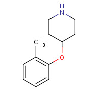 63843-42-5 4-(o-tolyloxy)piperidine chemical structure