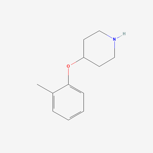 63843-42-5 4-(o-tolyloxy)piperidine chemical structure