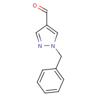 63874-95-3 1-BENZYL-1H-PYRAZOLE-4-CARBALDEHYDE chemical structure
