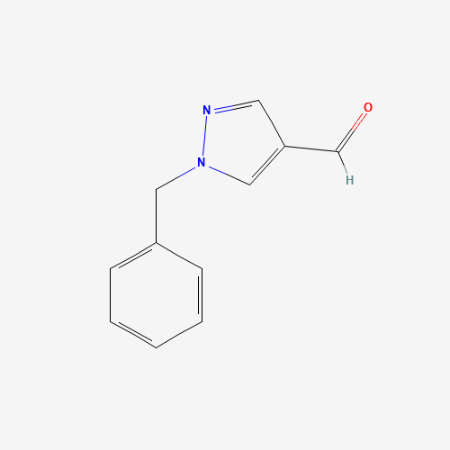 63874-95-3 1-BENZYL-1H-PYRAZOLE-4-CARBALDEHYDE chemical structure