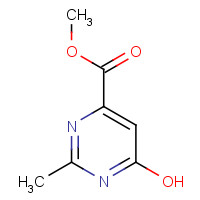 64532-22-5 6-HYDROXY-2-METHYLPYRIMIDINE-4-ACETIC ACID METHYL ESTER chemical structure