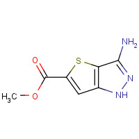 648411-35-2 1H-Thieno[3,2-c]pyrazole-5-carboxylic acid,3-amino-,methyl ester chemical structure