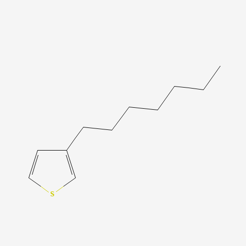 65016-61-7 3-N-HEPTYLTHIOPHENE chemical structure