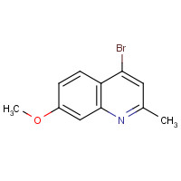 651042-71-6 4-BROMO-7-METHOXY-2-METHYLQUINOLINE chemical structure