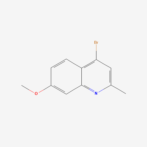 651042-71-6 4-BROMO-7-METHOXY-2-METHYLQUINOLINE chemical structure