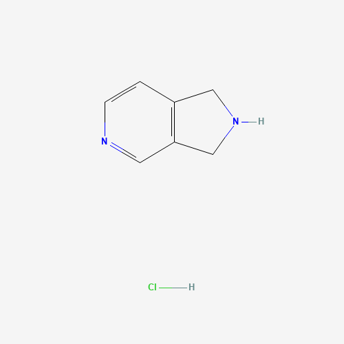 651558-58-6 2,3-DIHYDRO-1H-PYRROLO[3,4-C]PYRIDINE HYDROCHLORIDE chemical structure