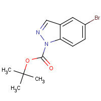 651780-02-8 TERT-BUTYL 5-BROMO-1H-INDAZOLE-1-CARBOXYLATE chemical structure