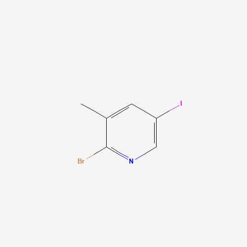 65550-78-9 2-BROMO-5-IODO-3-METHYLPYRIDINE chemical structure