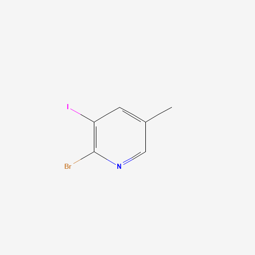 65550-82-5 2-BROMO-3-IODO-5-METHYLPYRIDINE chemical structure