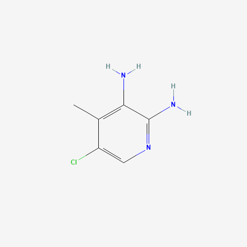 662117-20-6 5-Chloro-4-methylpyridine-2,3-diamine chemical structure