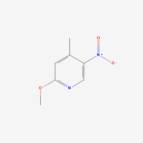 6635-90-1 2-METHOXY-5-NITRO-4-PICOLINE chemical structure