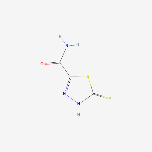 66709-83-9 1,3,4-Thiadiazole-2-carboxamide,4,5-dihydro-5-thioxo-(9CI) chemical structure