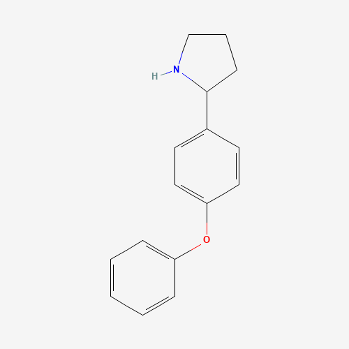 68548-73-2 2-(4-PHENOXYPHENYL)-PYRROLIDINE chemical structure