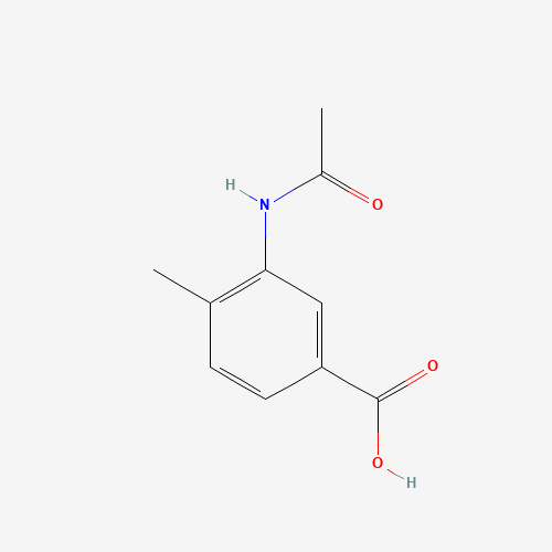 6946-14-1 3-Acetamido-4-methylbenzoic acid chemical structure