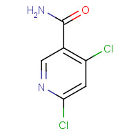 70593-57-6 4,6-DICHLORO-NICOTINAMIDE chemical structure