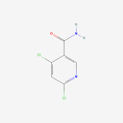 70593-57-6 4,6-DICHLORO-NICOTINAMIDE chemical structure