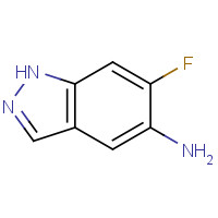 709046-14-0 1H-Indazol-5-amine,6-fluoro-(9CI) chemical structure