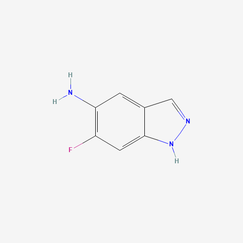 709046-14-0 1H-Indazol-5-amine,6-fluoro-(9CI) chemical structure