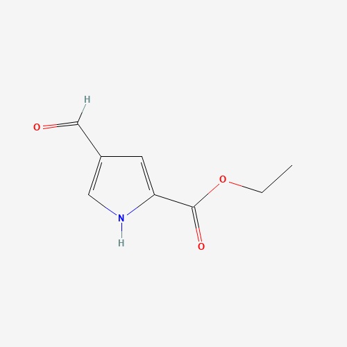 7126-57-0 ethyl 4-formyl-1H-pyrrole-2-carboxylate chemical structure