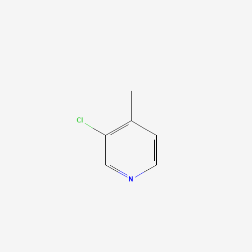 72093-04-0 3-CHLORO-4-METHYLPYRIDINE chemical structure