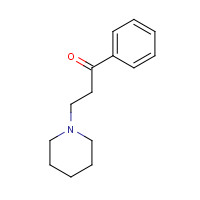73-63-2 3-(1-Piperidinyl)propiophenone HCl chemical structure