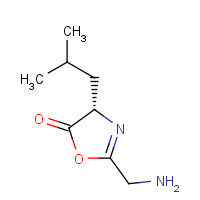 738570-00-8 5(4H)-Oxazolone,2-(aminomethyl)-4-(2-methylpropyl)-,(4S)-(9CI) chemical structure
