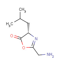 738570-00-8 5(4H)-Oxazolone,2-(aminomethyl)-4-(2-methylpropyl)-,(4S)-(9CI) chemical structure
