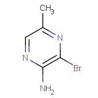 74290-65-6 2-Amino-3-bromo-5-methylpyrazine chemical structure
