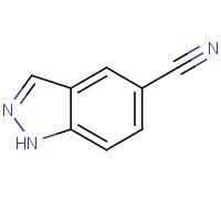74626-47-4 1H-INDAZOLE-5-CARBONITRILE chemical structure