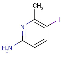 75073-11-9 5-IODO-6-METHYL-PYRIDIN-2-YLAMINE chemical structure