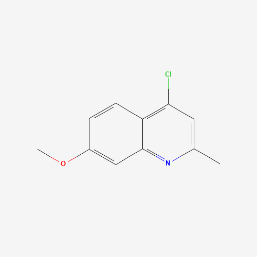 75896-68-3 4-CHLORO-7-METHOXY-2-METHYLQUINOLINE chemical structure