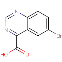 769916-07-6 6-bromoquinazoline-4-carboxylic acid chemical structure