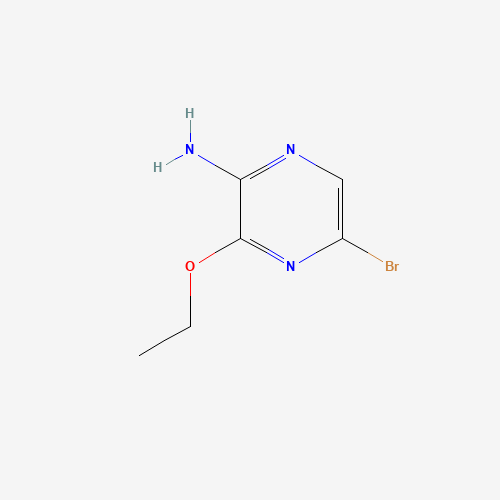 77112-66-4 2-AMINO-5-BROMO-3-ETHOXYPYRAZINE chemical structure