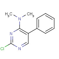771555-68-1 2-chloro-N,N-dimethyl-5-phenylpyrimidin-4-amine chemical structure
